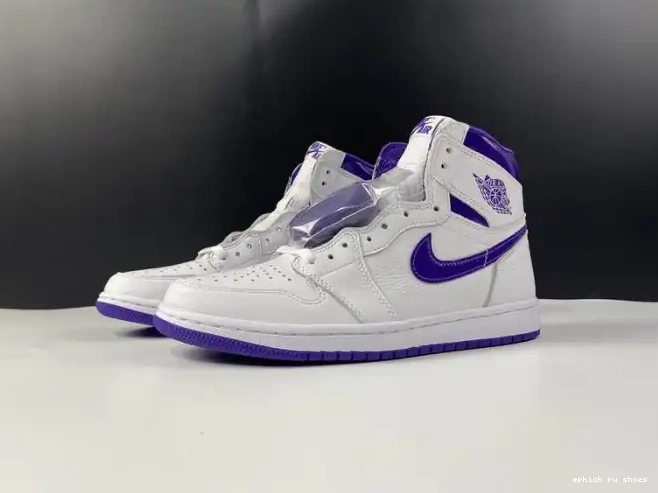 RETRO HIGH AIR CD0461-151 COURT JORDAN 1 PURPLE 0507
